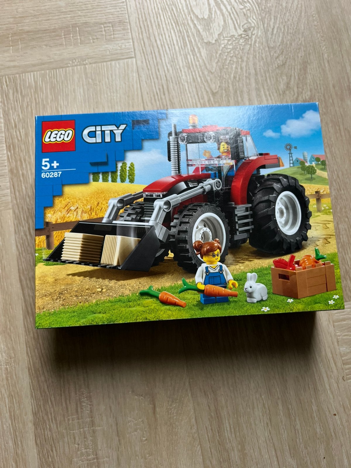 Lego city tractor 60287 nieuw, City, Lego, Ophalen of Verzenden, Complete set