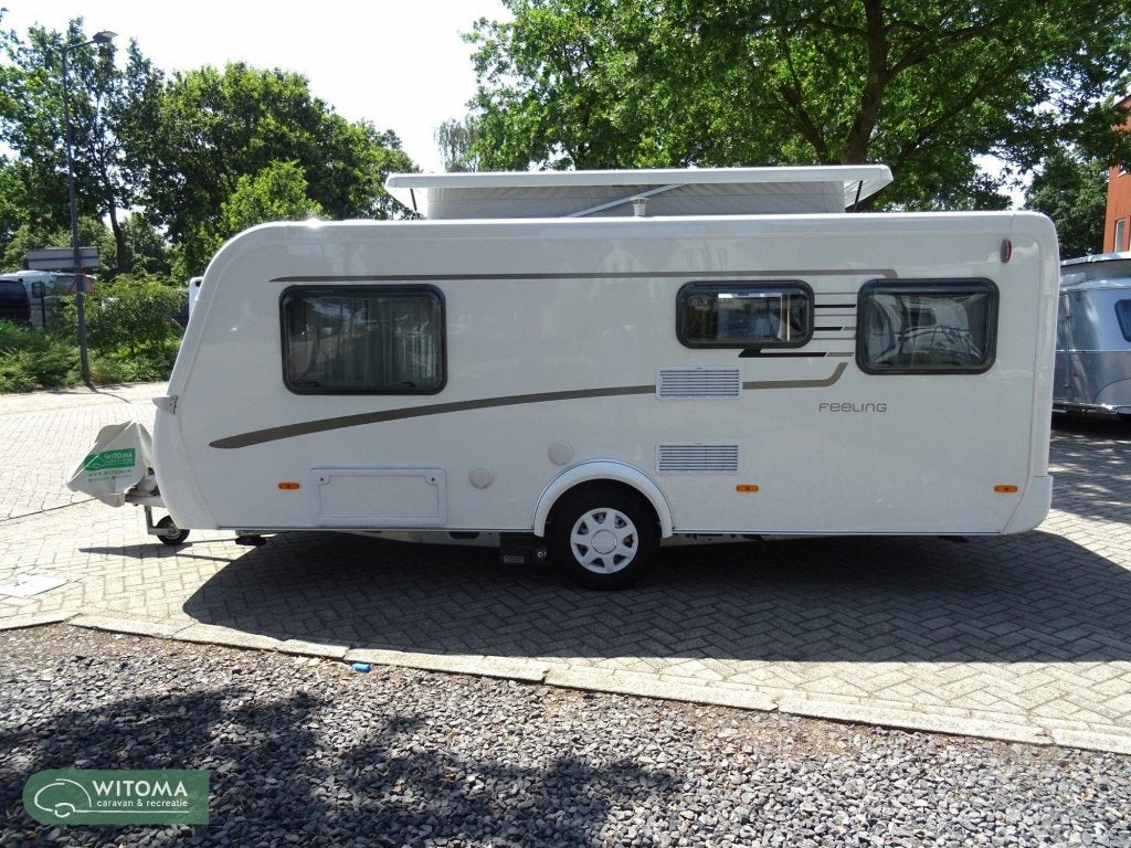 Eriba Feeling 470 SALE Mover + thule luifel, Standaardzit, Bedrijf, Tot en met 3, Overige typen