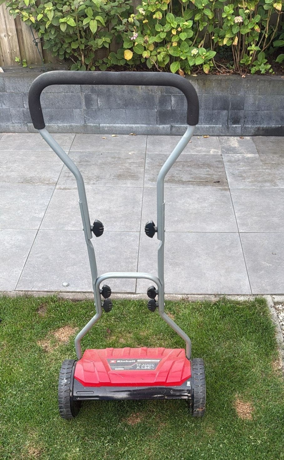 Einhell handgrasmaaier met opvangbak, Ophalen, Gebruikt, Handgrasmaaier, Einhell