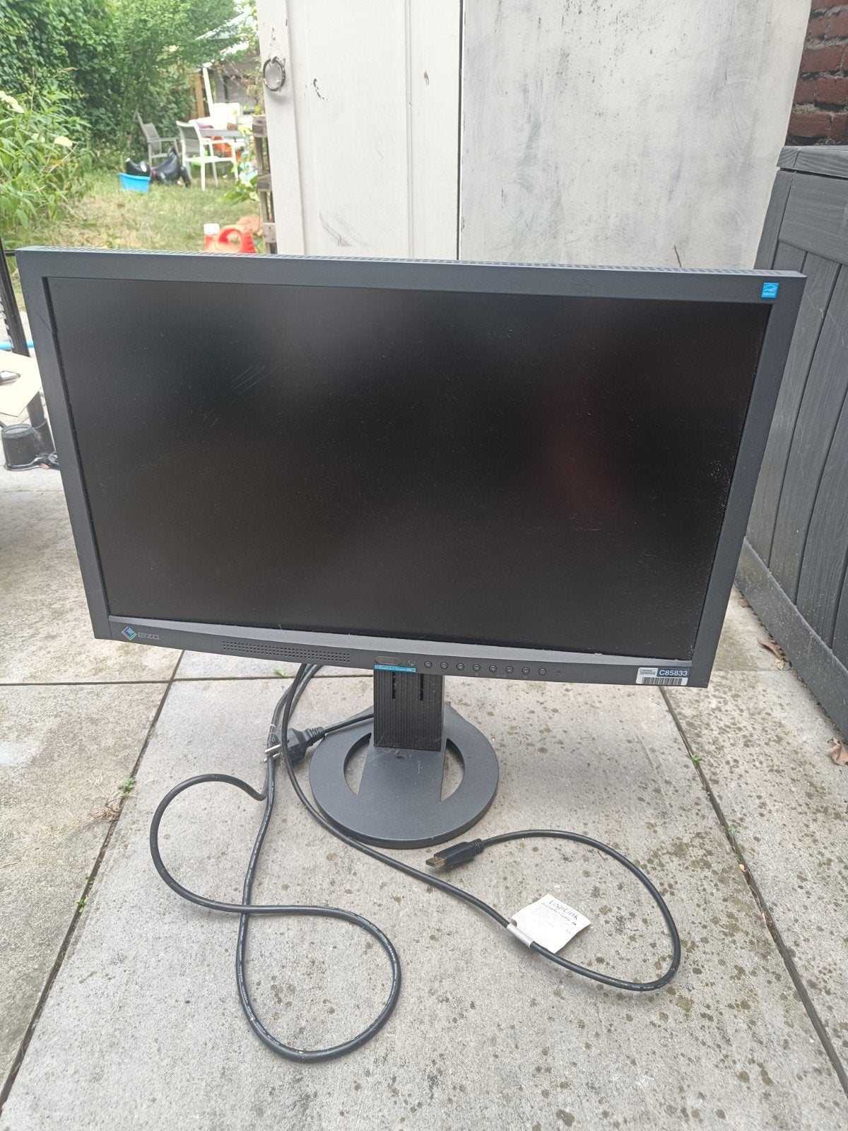EIZO FlexScan EV2333W 23 inch monitor, Ophalen, Full HD, In hoogte verstelbaar, Gebruikt