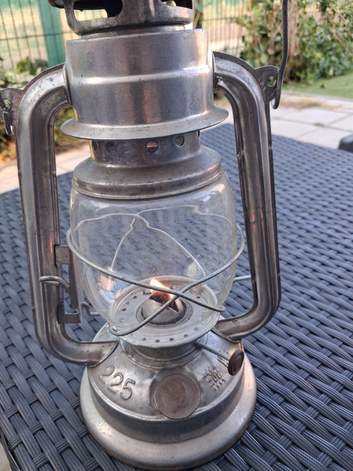 Vintage Swallow Brand olielamp - Model 225, Ophalen of Verzenden