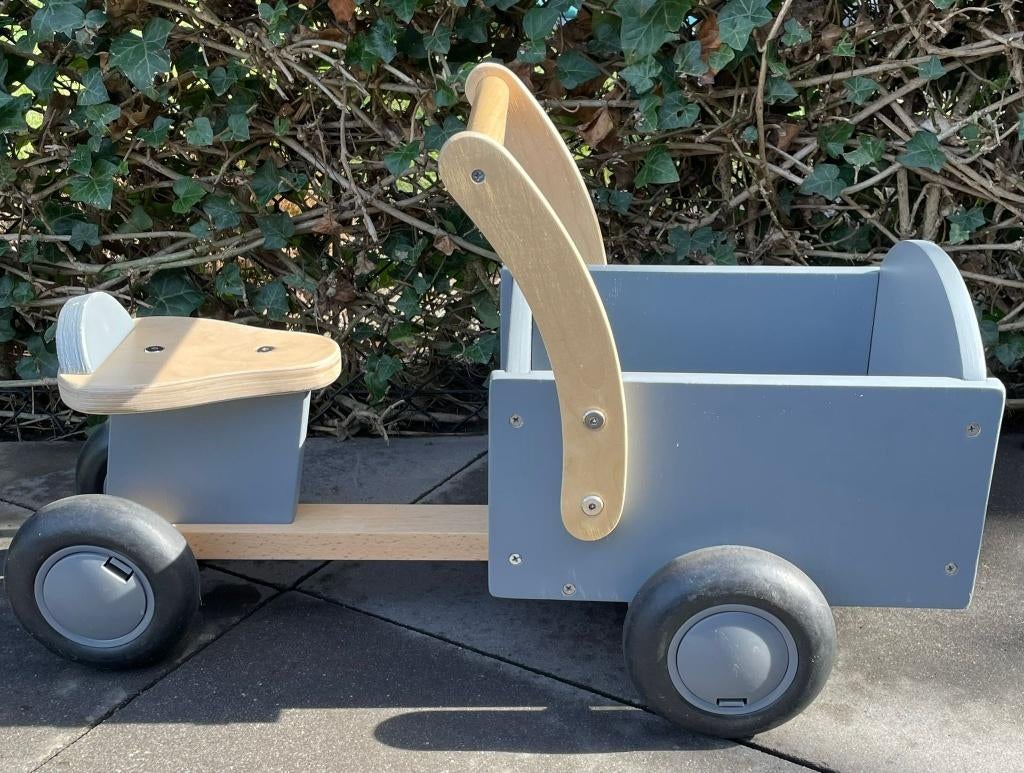 Loopwagen/Bakfiets - Bandits and Angels Grijs, Ophalen, Gebruikt, Loopvoertuig