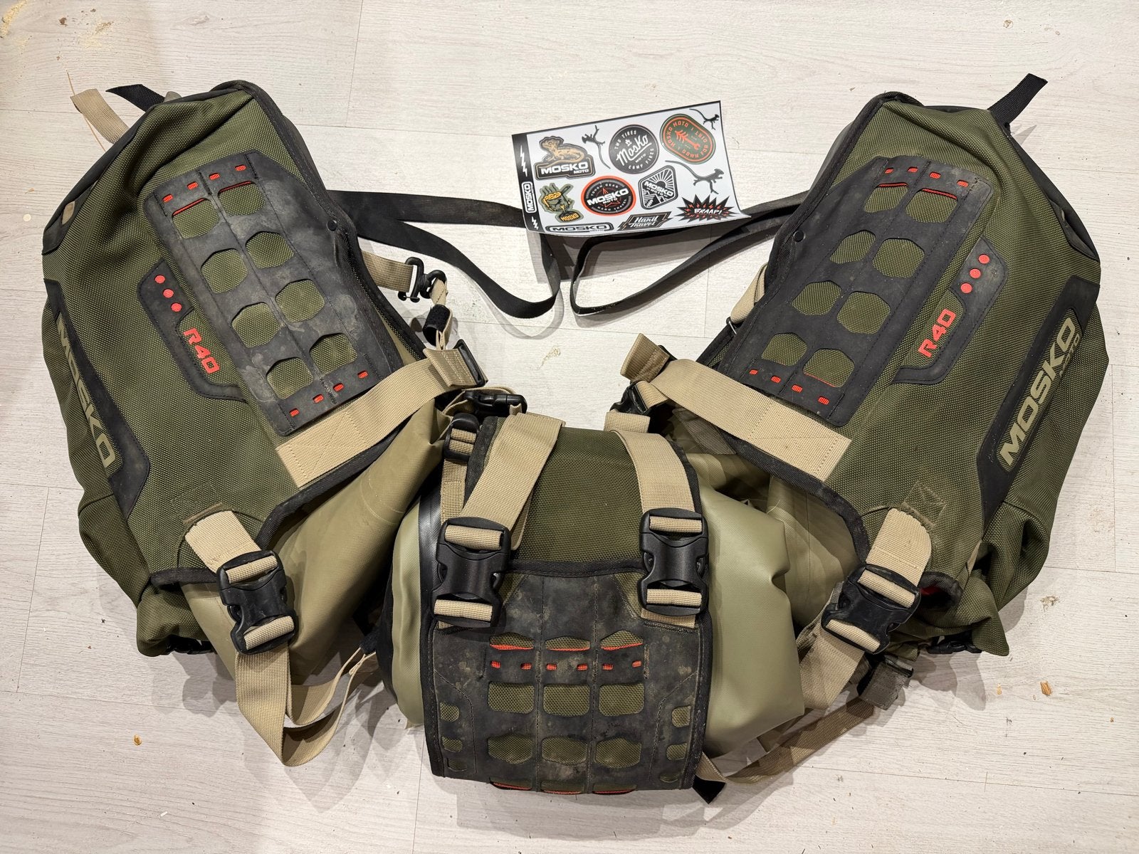 Mosko Moto Reckless 40L (V3.0), Motoren, Ophalen of Verzenden, Zo goed als nieuw