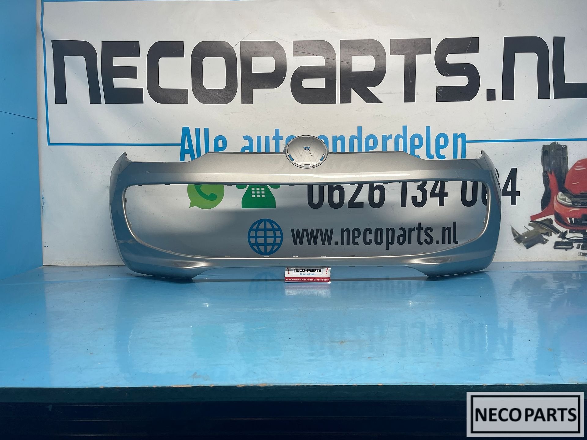 VW UP 1S VOORBUMPER 1S0807221B ORIGINEEL ALLES LEVERBAAR, Auto-onderdelen, Carrosserie en Plaatwerk, Achterklep, Volkswagen, Achter