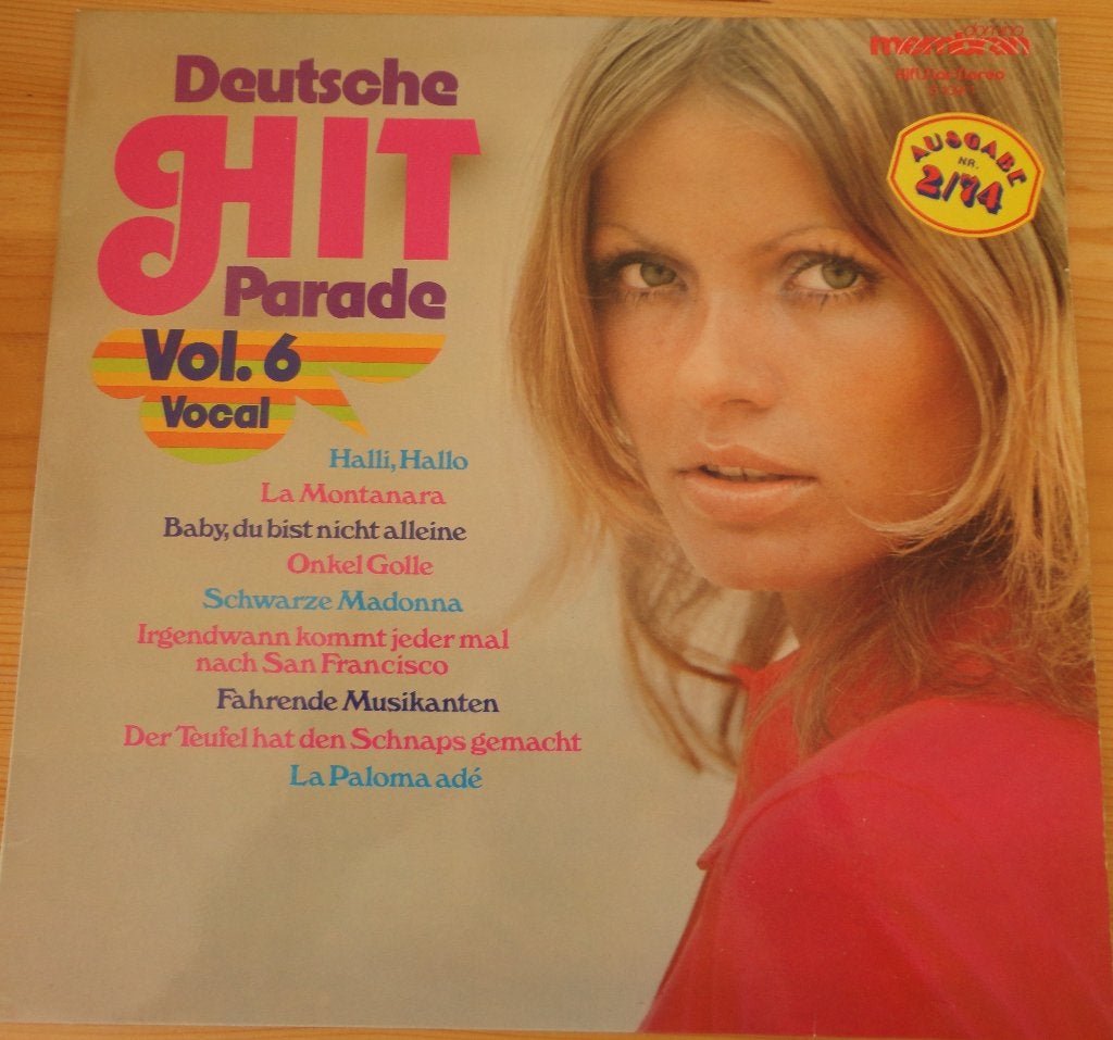 Deutsche Hitparade -Vol: 6 (LP, Ophalen of Verzenden, Gebruikt, 12 inch, LP