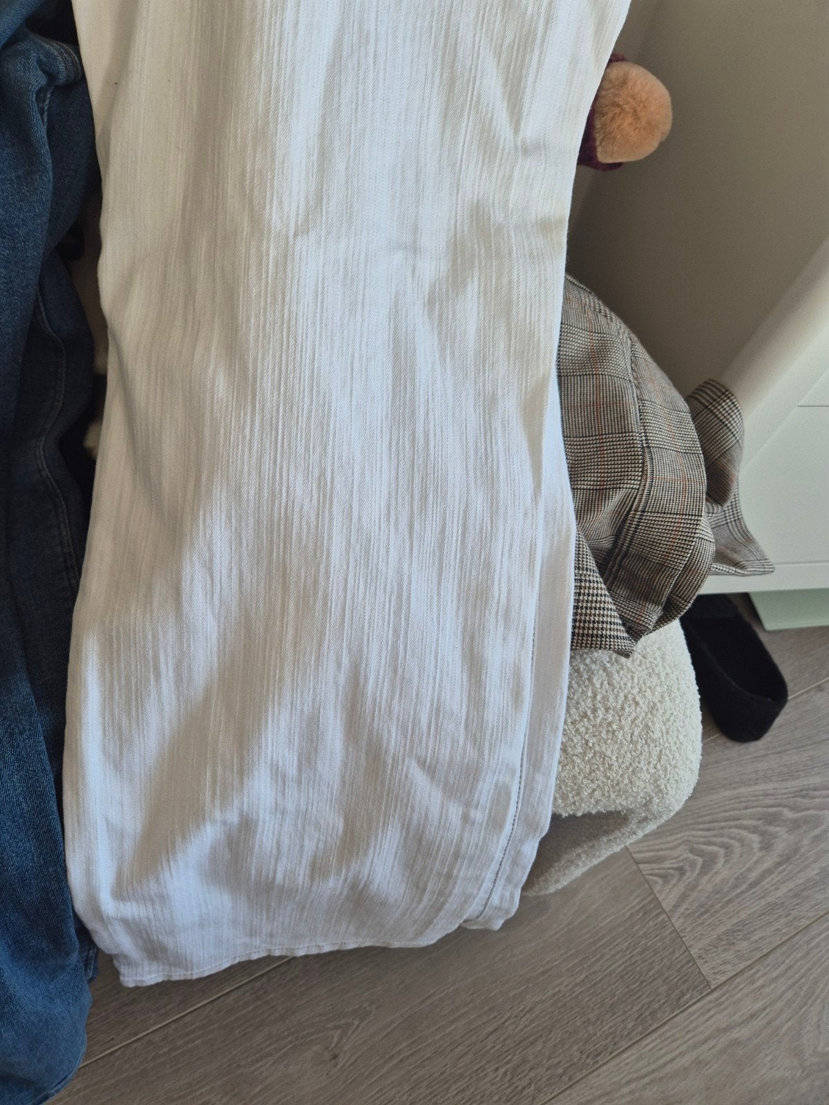 Nieuwe witte Fitt Jeans Etam maat 44, Wit, Nieuw, Ophalen of Verzenden, Fitt Jeans Etam