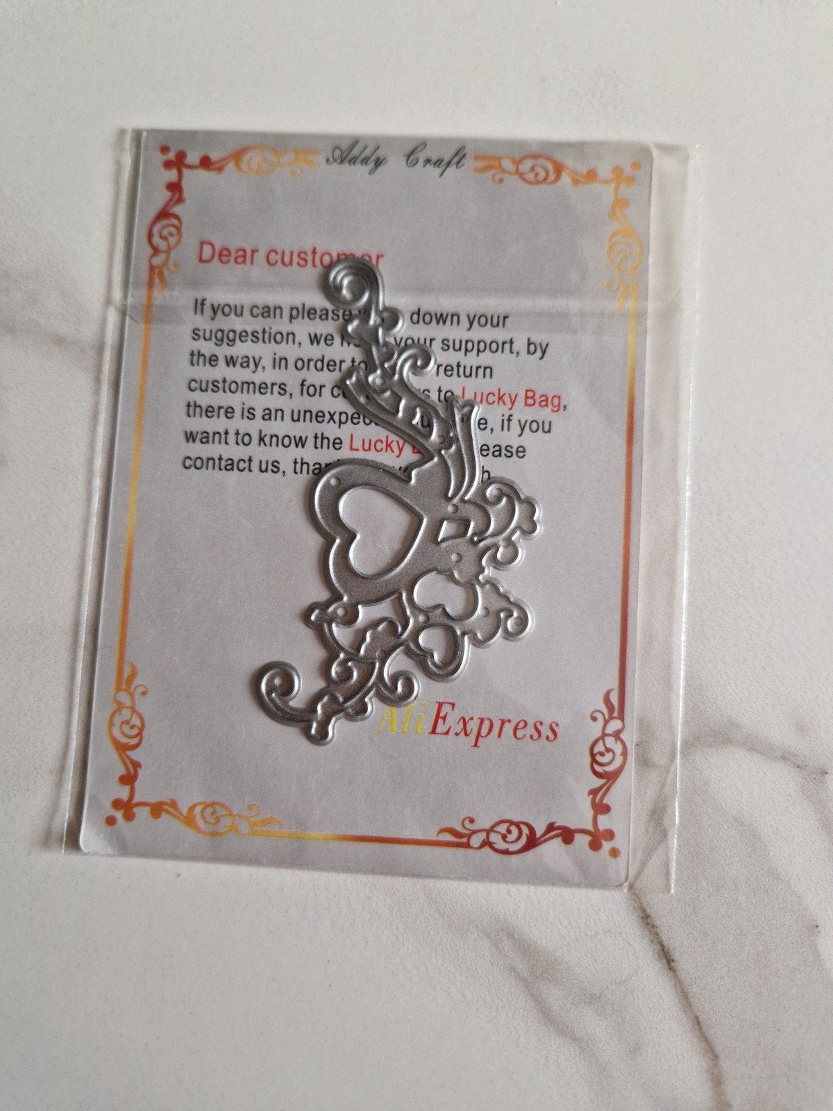 Metalen snijmal - Decoratief hart, Ophalen of Verzenden, Nieuw, Overige thema's