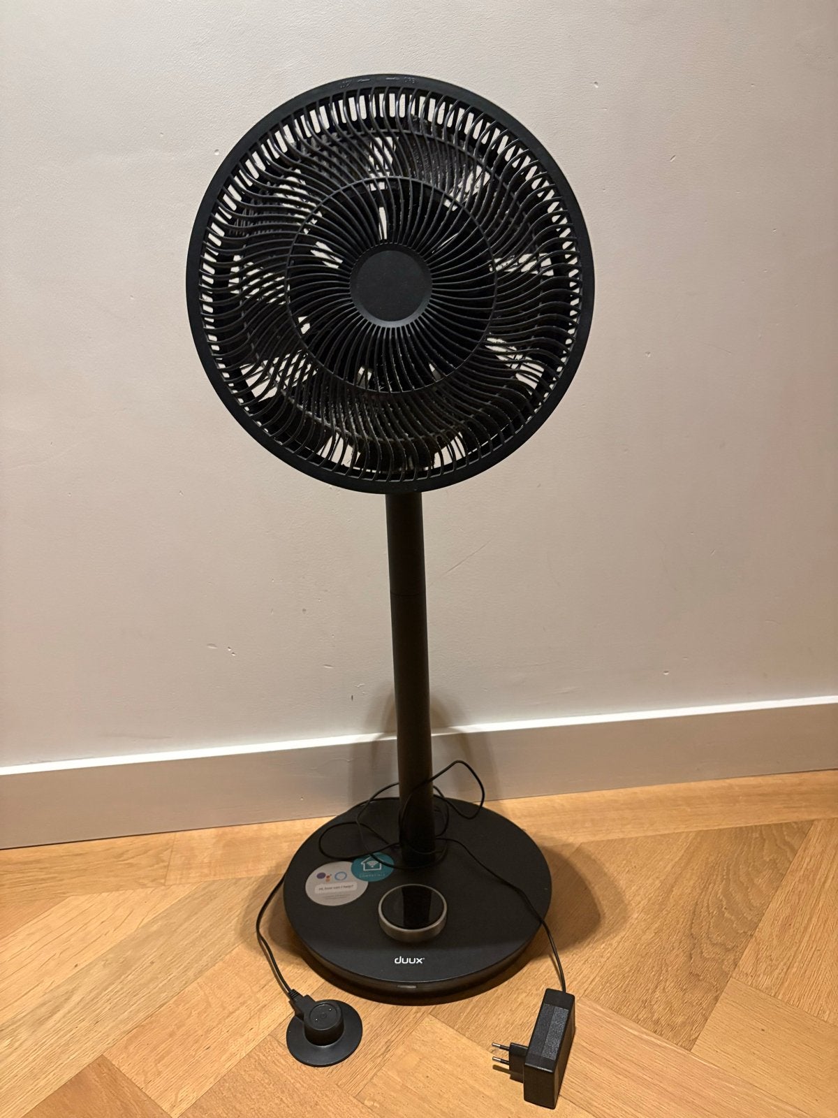 Duux Whisper ventilator inclusief lader, Witgoed en Apparatuur, Ventilatoren, Zo goed als nieuw, Statiefventilator, Ophalen