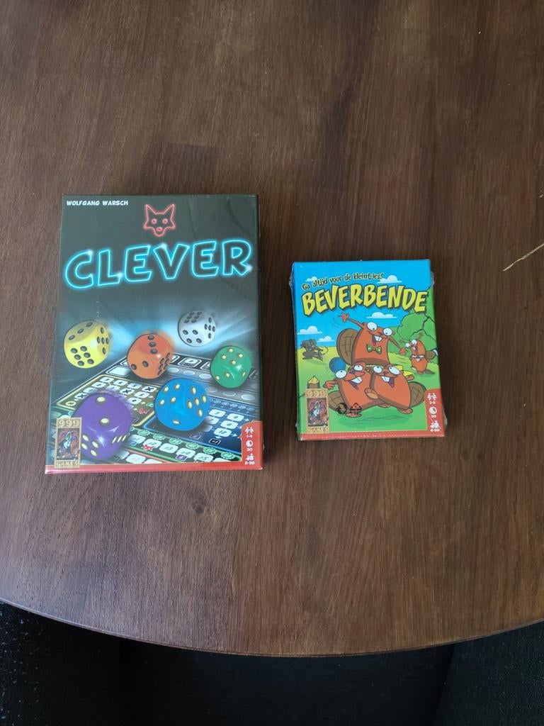 Clever en Beverbende bordspellen - Nieuw in plastic, Hobby en Vrije tijd, Ophalen, Nieuw, 999 Games