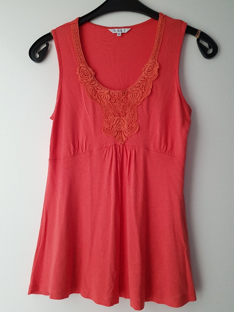 Top / mouwloos T-shirt dames -- maat S / 36 -- Miss Etam, Ophalen of Verzenden, Zo goed als nieuw, Miss Etam, Rood