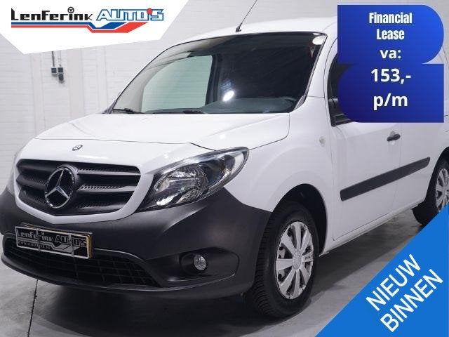 Mercedes-Benz Citan 109 CDI 90 pk Airco Audio, Trekhaak 1e E, Auto's, Bestelauto's, Bedrijf, Te koop, ABS, Airconditioning, Alarm