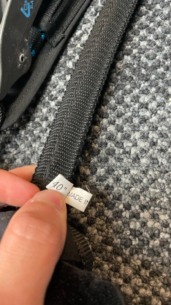 Point-7 F1 Vario Harness Lines 34-40, Niet ingevuld, Niet ingevuld, Niet ingevuld