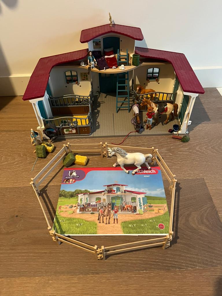Schleich manege, Ophalen, Zo goed als nieuw, Jongen of Meisje