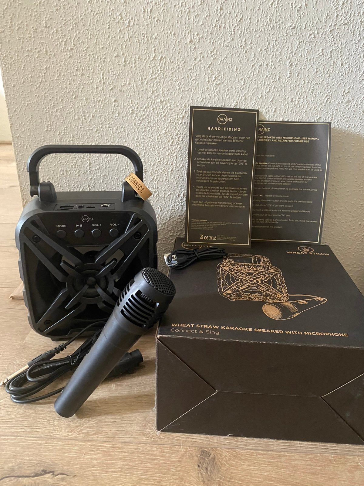 Kleine draagbare karaokeset. nieuw, Ophalen, Nieuw, Complete set