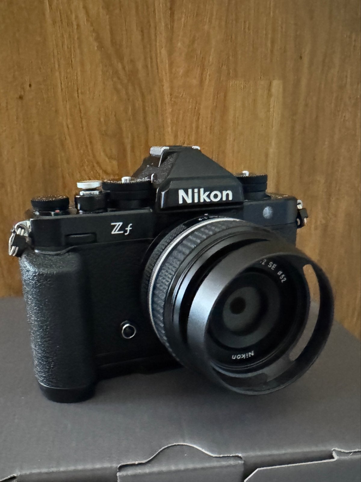 Nikon Z f Systeemcamera met Nikkor Z 40mm f/2 SE lens, Audio, Tv en Foto, Fotocamera's Digitaal, Ophalen, Beeldstabilisatie, Zo goed als nieuw
