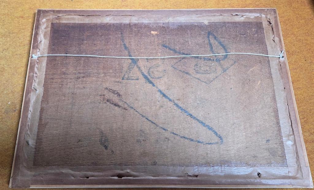 Houten reliëf stilleven, 39,4 x 28,3 cm, Ophalen of Verzenden