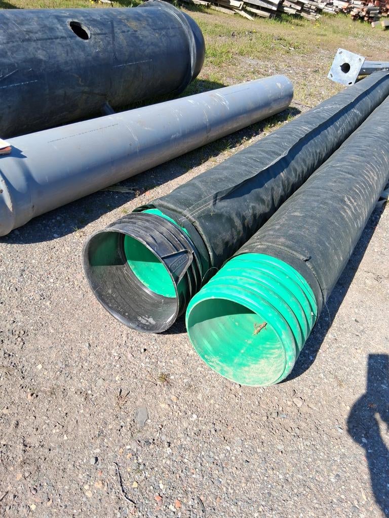 Wavin drainage/ infiltratie buis DN300, Ophalen, 6 meter of meer, Zo goed als nieuw, 80 mm of meer