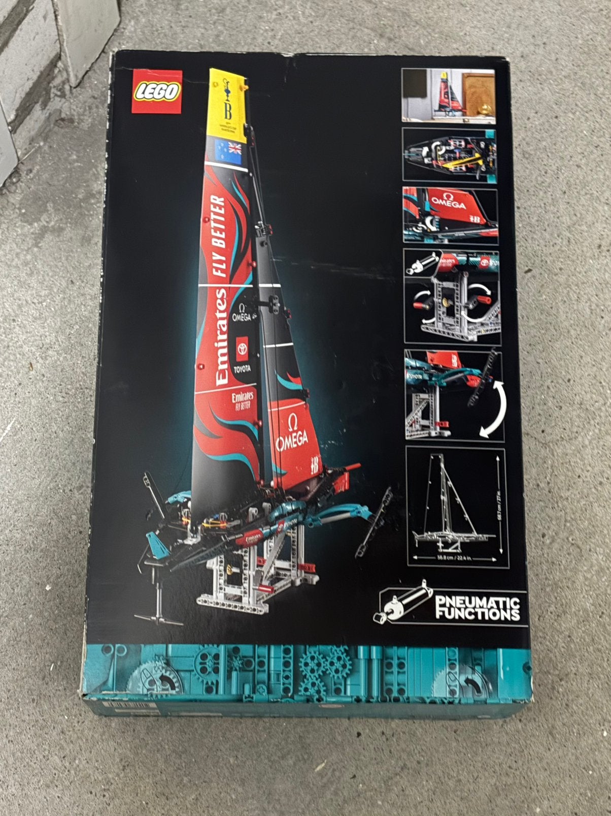 LEGO techic Emirates Team New Zealand yacht, Lego, Nieuw, Ophalen of Verzenden, Technic