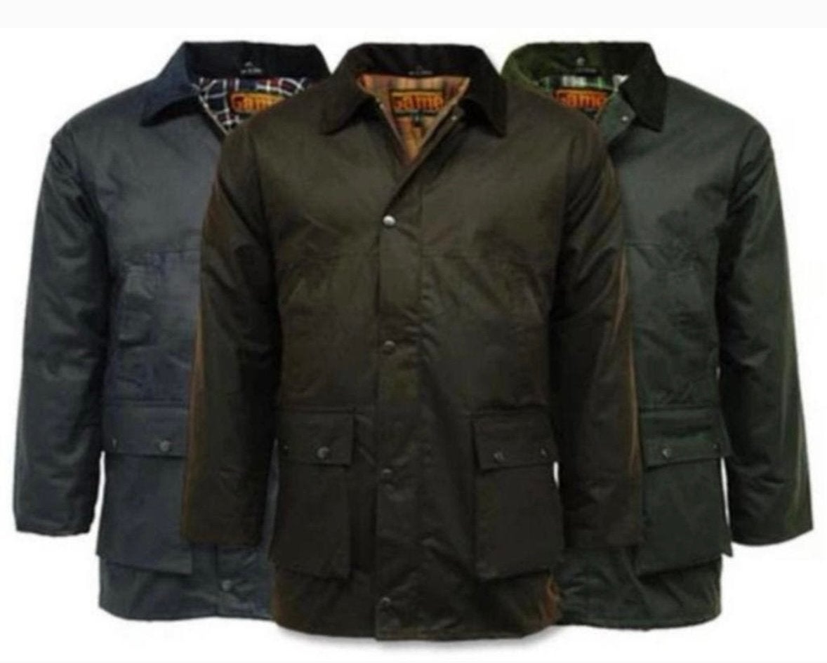 Waxjas winterjas basic maat XL en 3XL blauw of groen nieuw, Ophalen of Verzenden, Nieuw, Overige maten, Overige kleuren