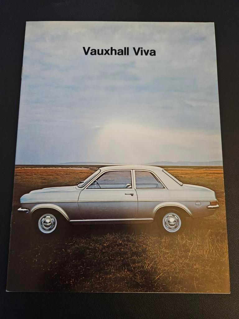 Brochure Vauxhall Viva 1972, Ophalen of Verzenden, Zo goed als nieuw, Overige merken