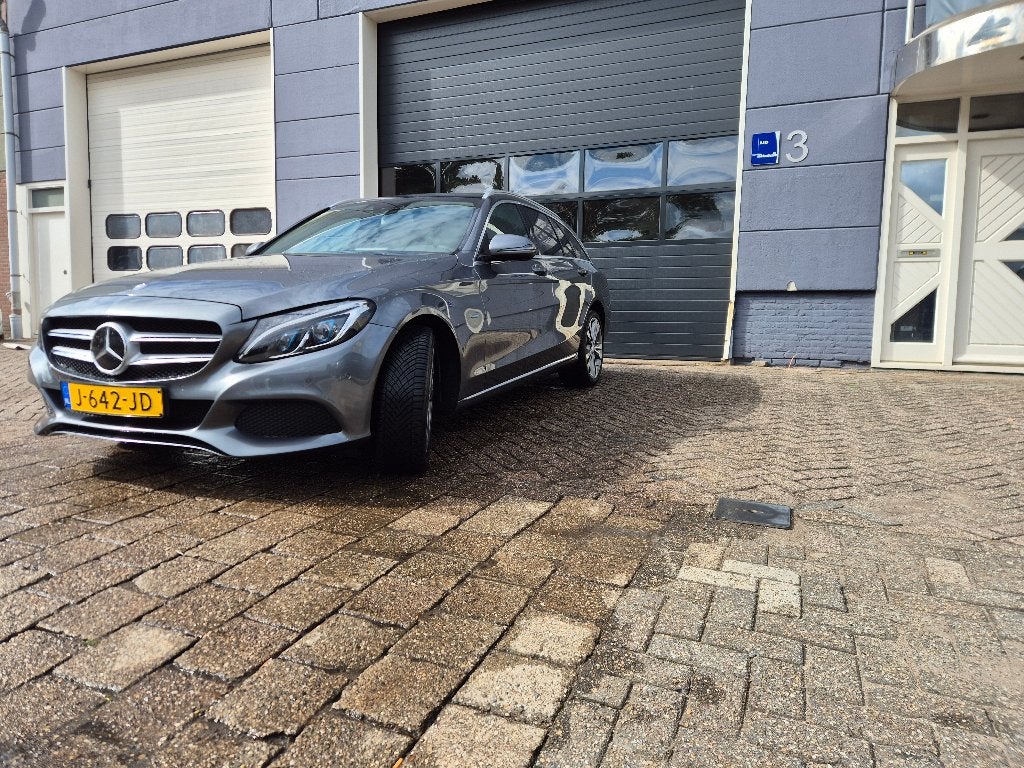 Mercedes-Benz C-Klasse C350 e Plug-in Hybrid 279pk 7G-TRONIC, Auto's, Automaat, 4 cilinders, Leder en Stof, Plug-in hybride