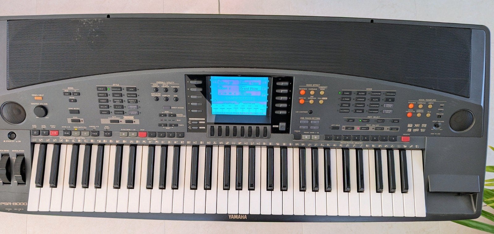 ZGAN Yamaha PSR-8000 Keyboard Arranger Workstation, Muziek en Instrumenten, 61 toetsen, Yamaha, Ophalen of Verzenden, Zo goed als nieuw