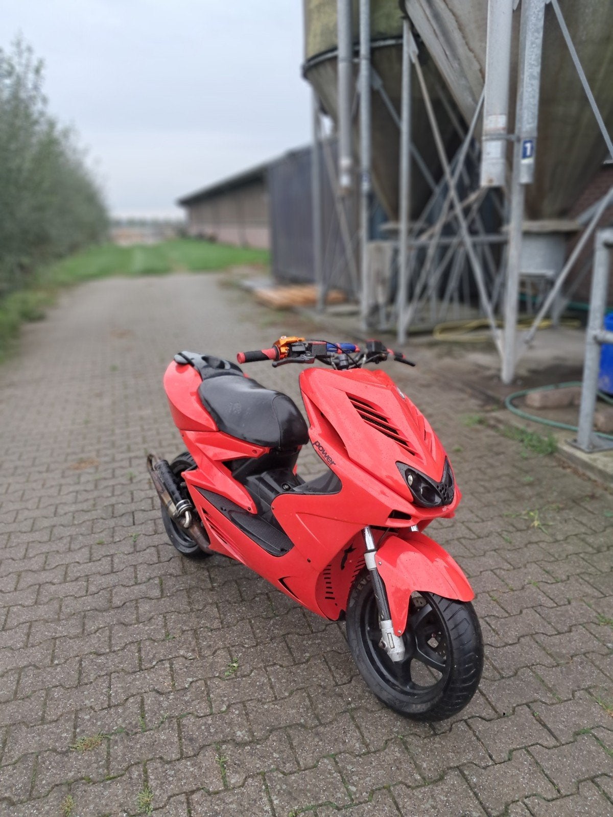 yamaha aerox 70cc, Ophalen, Tweetakt, Aerox, Maximaal 45 km/u