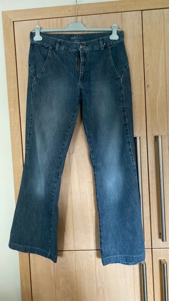 Jeans Maat 42 Flair model Merk Image, Blauw, Image, Ophalen of Verzenden, Zo goed als nieuw