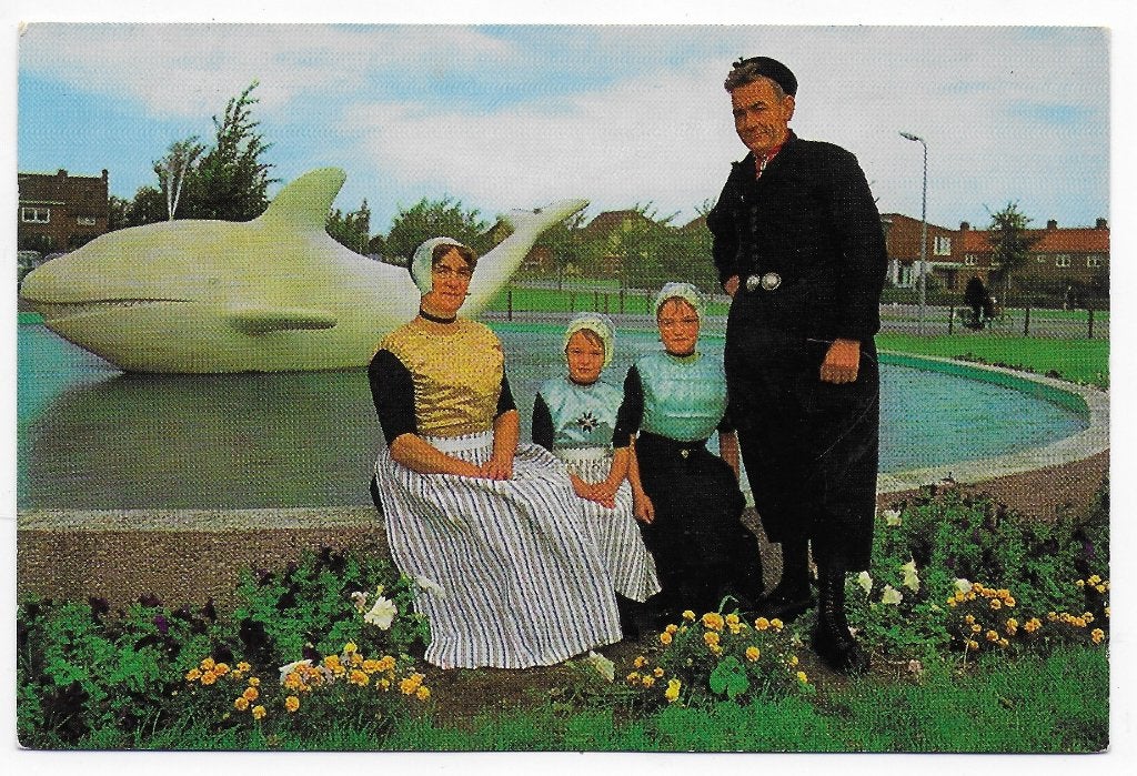 Urk Klederdracht Ongelopen Ansichtkaart (B8093), Verzamelen, Ansichtkaarten | Nederland, Ophalen of Verzenden, 1960 tot 1980, Ongelopen