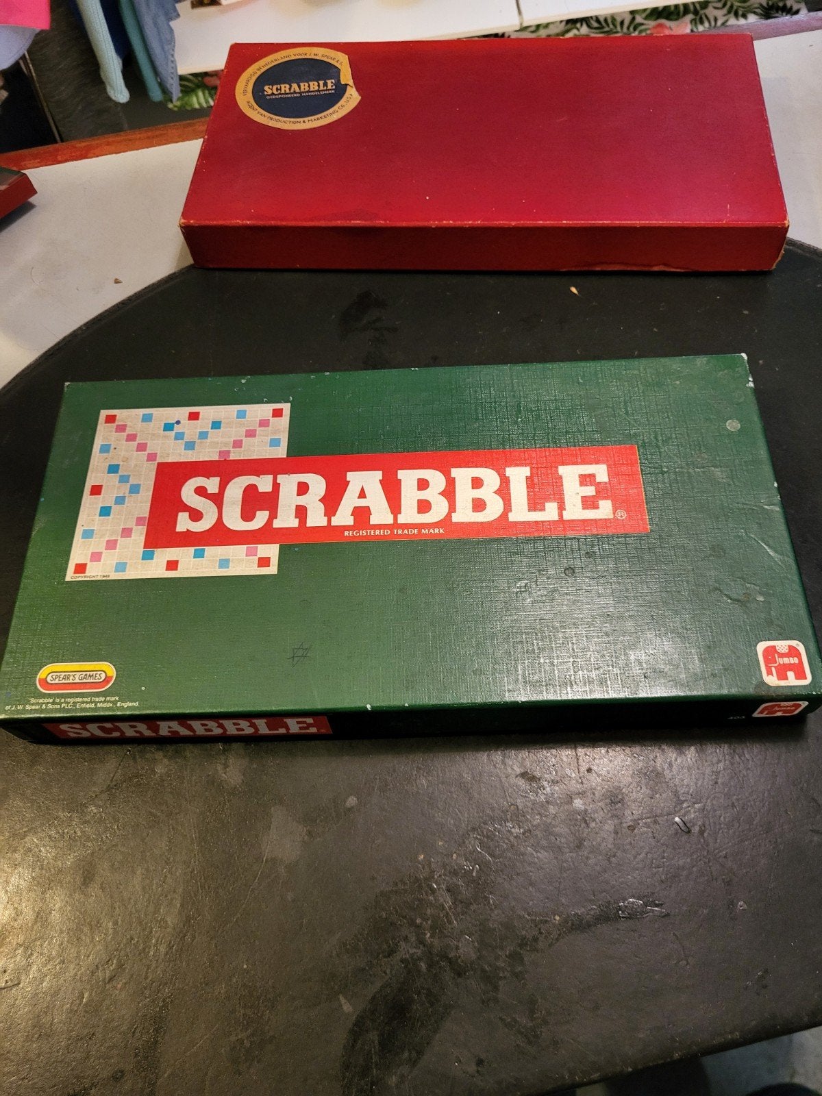 Scrabble Bordspel - Vintage Editie, Ophalen of Verzenden, Een of twee spelers, Jumbo Games, Info@jumbo.eu