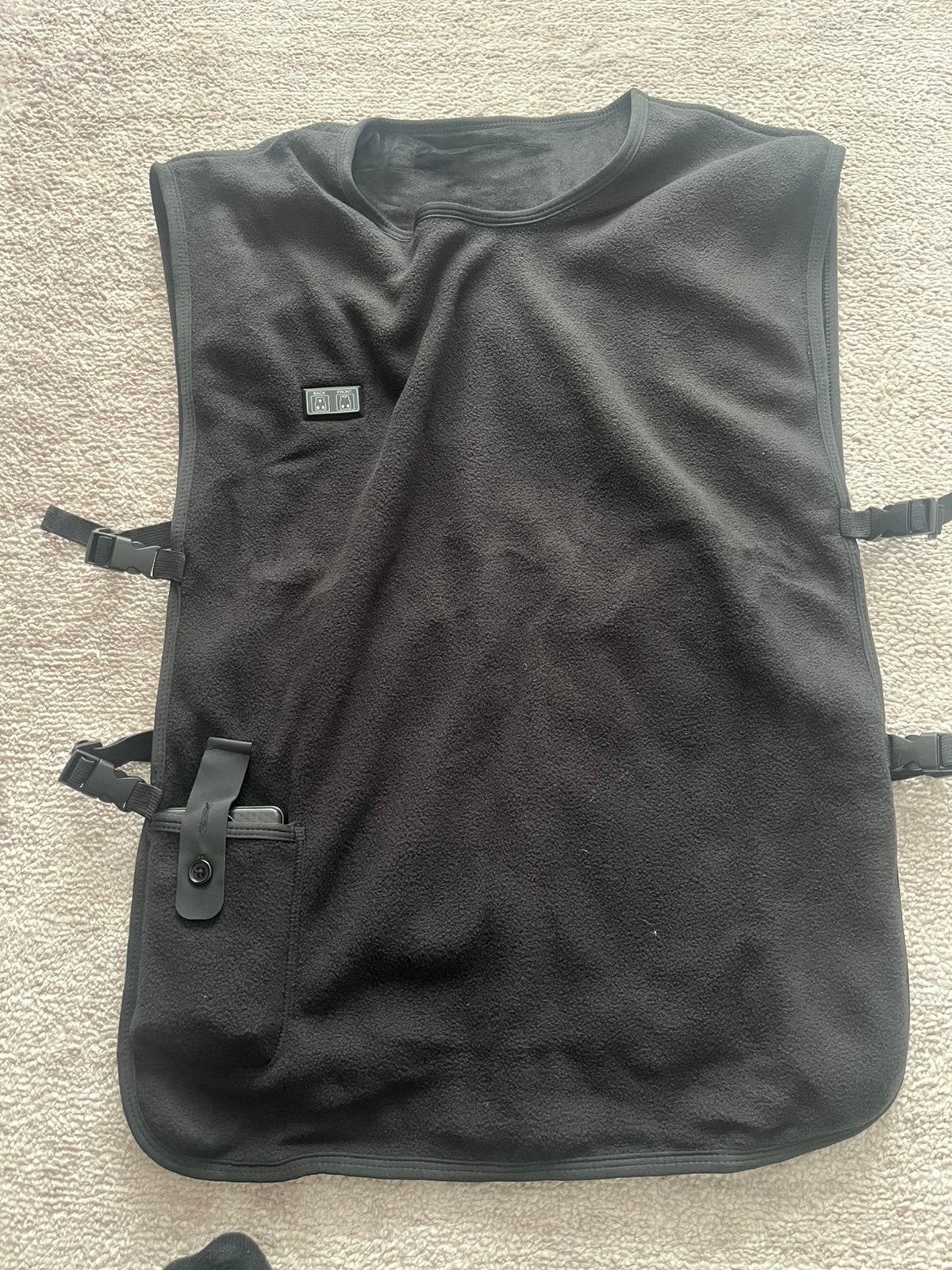 Verwarmingsvest, Ophalen of Verzenden, Nieuw, Maat 48/50 (M), Zwart