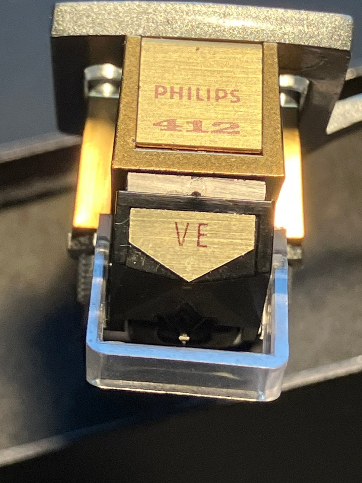 Originele vintage PHILIPS GP 412 -VE, Ophalen, Zo goed als nieuw, Philips