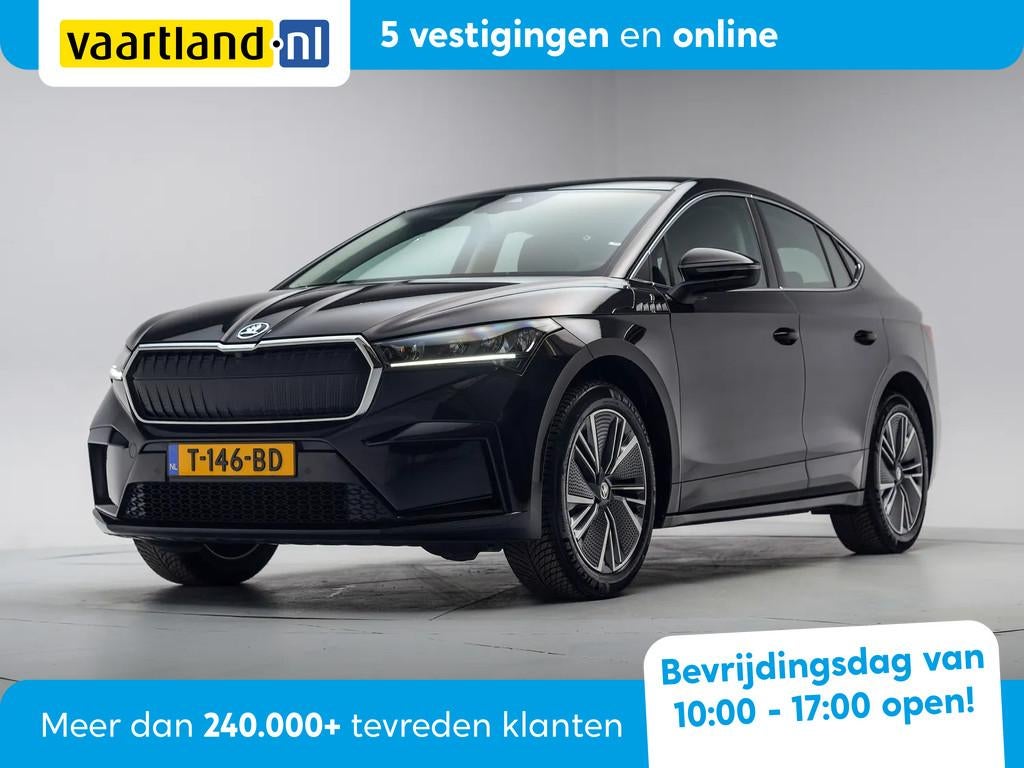 Skoda Enyaq iV Coupe iV 60 Sport 3-Fase [ Panoramadak Camera, Auto's, Automaat, 0 cilinders, Gebruikt, 179 pk