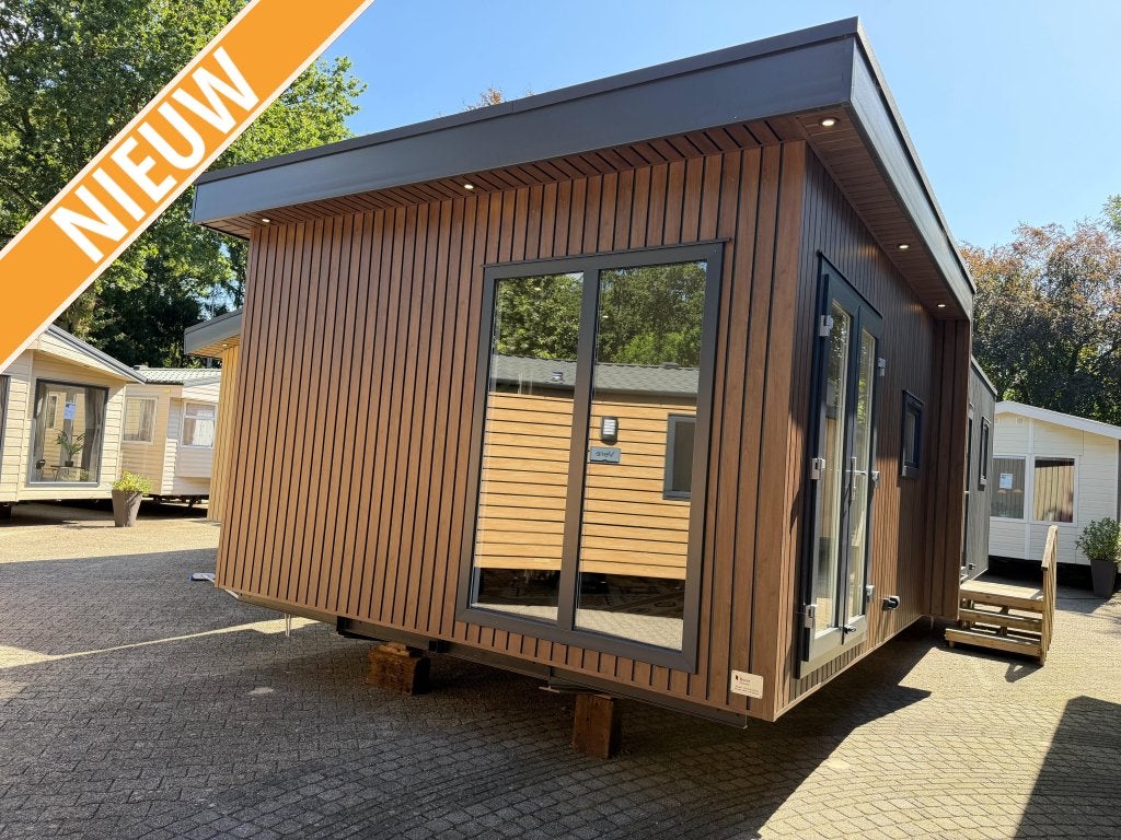 Tobi Elevate 10.85 x 4.20 - Chalet - 2 modellen op voorraad!, Caravans en Kamperen