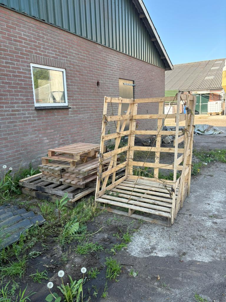 Gratis Pallets en Hout voor Brandhout of Projecten, Tuin en Terras, Haardhout, Minder dan 3 m³, Ophalen, Overige houtsoorten, Blokken