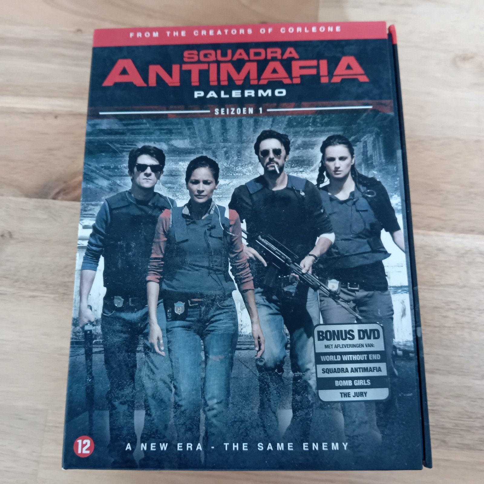 Squadra Antimafia Palermo Seizoen 1 DVD Boxset, Seizoen 1, Misdaad, Inclusief doosje, Ophalen of Verzenden