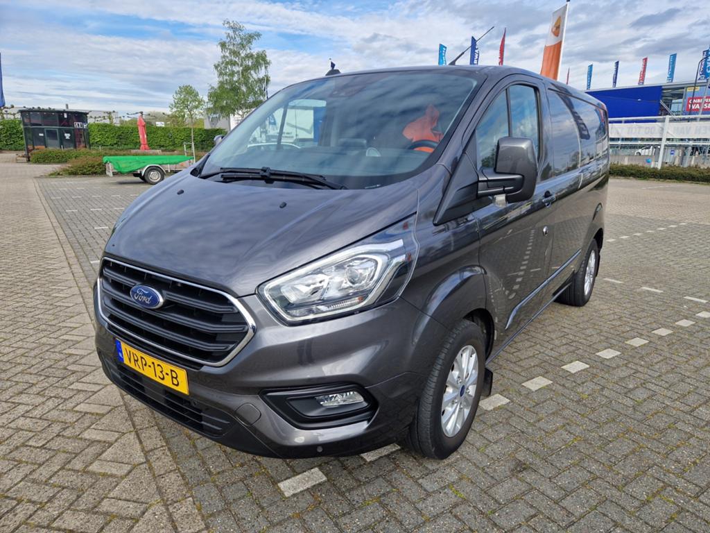 Ford Transit Custom GB 2.0 Tdci 130PK 280 L1h1 2022 Grijs, Voorwielaandrijving, Euro 5, 1995 cc, Zwart