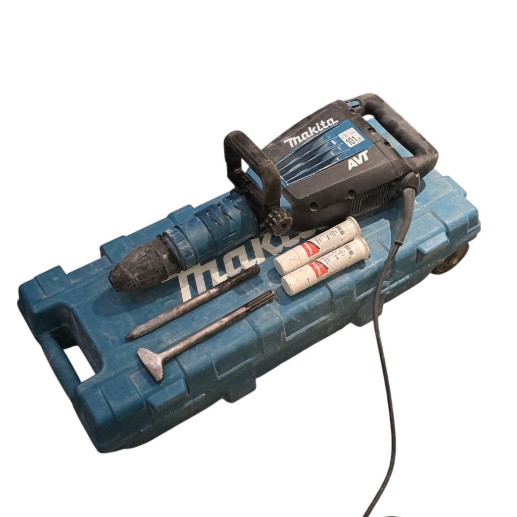 Makita HM1214C SDS-max Breekhamer in koffer 1500W, Makita, Gebruikt, Support@makita.com, Makita Corporation, 3-11-8, Sumiyoshi-cho, 
Anjo, Aichi 446-8502
Japan