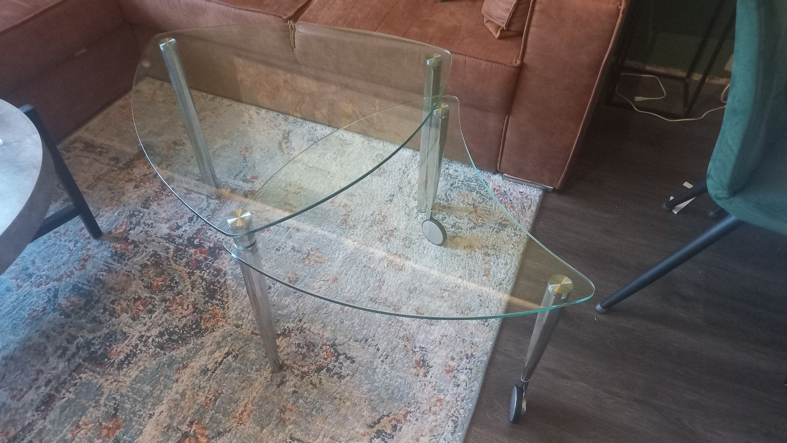 Salontafel Italiaanse Stijl Jaren 80/90, Ophalen, 50 – 75, Gebruikt, 100 tot 150 cm