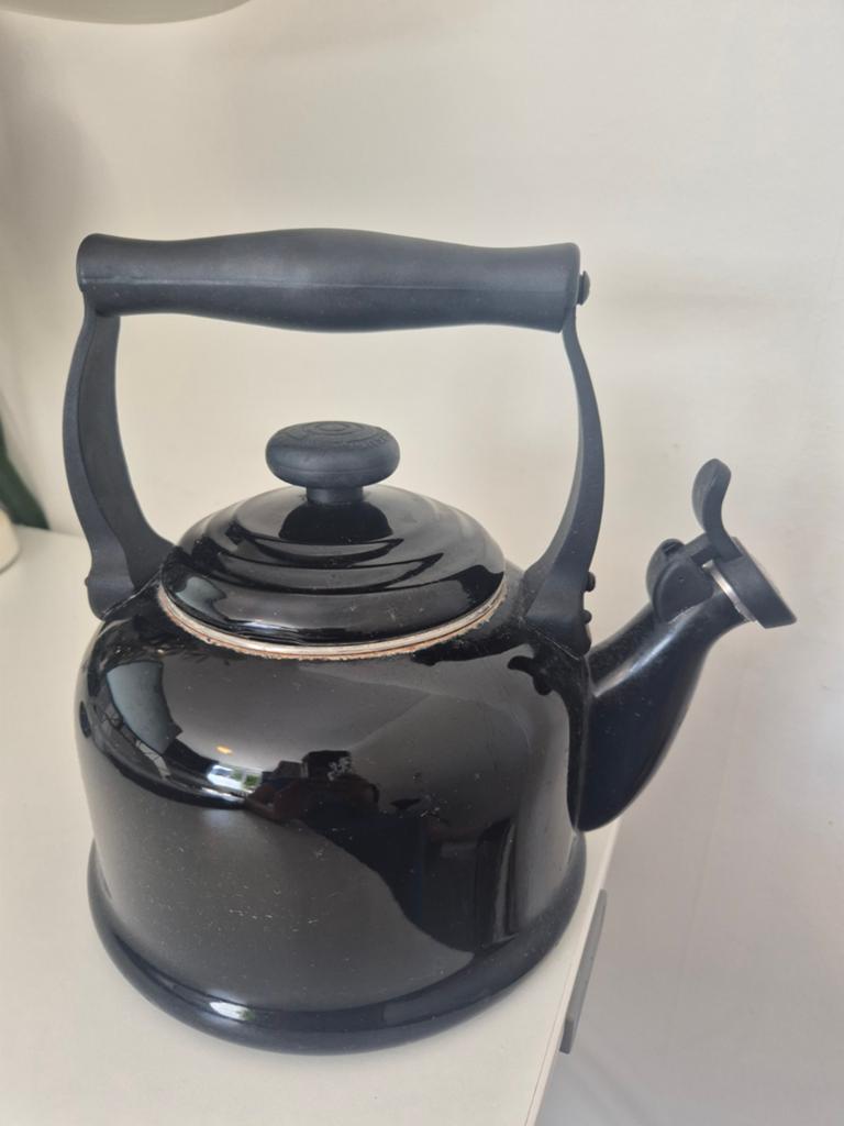 Fluitketel le creuset, Ophalen, Gebruikt