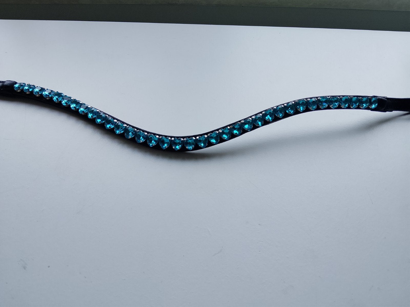 Frontriem blauwe hartjes, Dieren en Toebehoren, Ophalen of Verzenden, Frontriem, Full