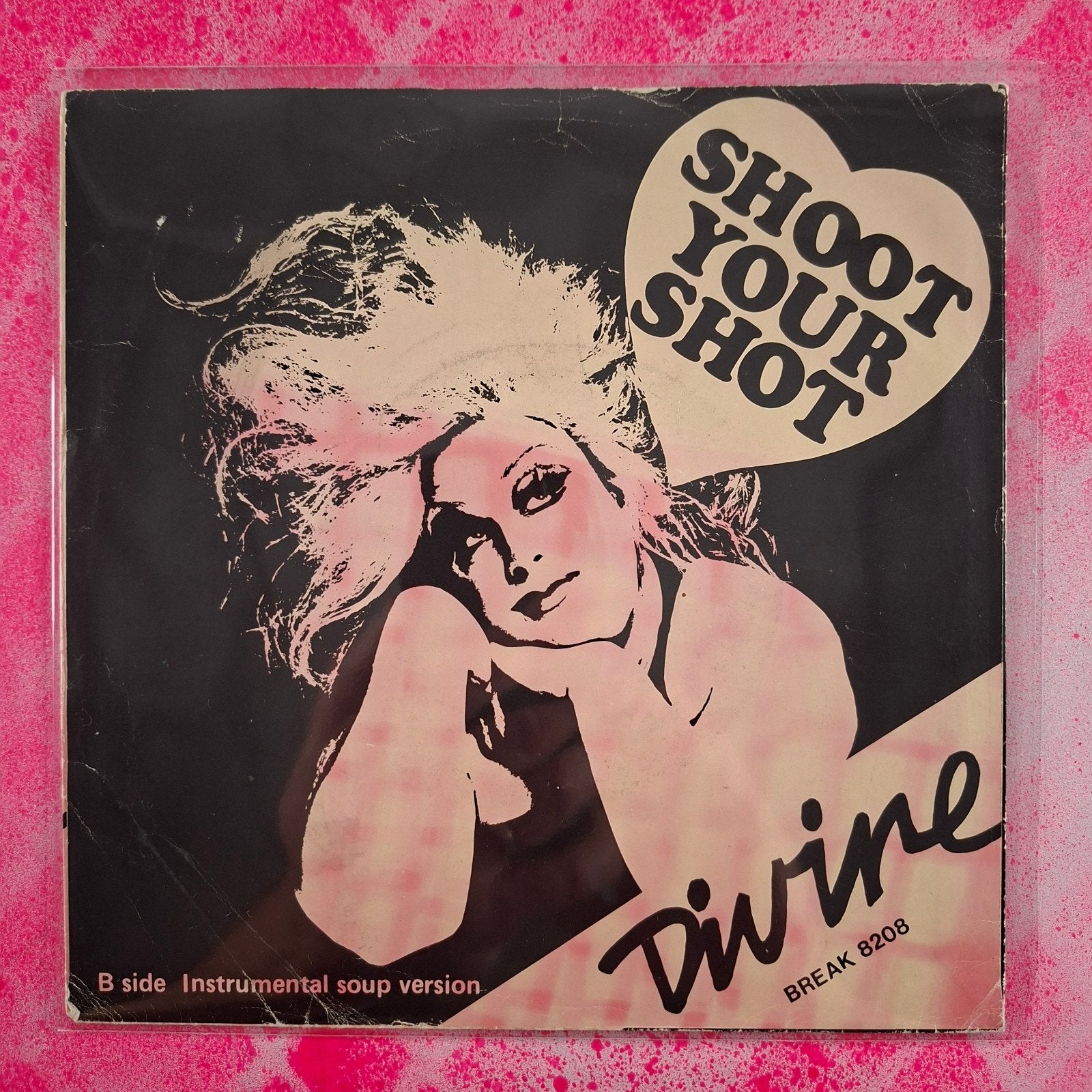 Divine Shoot uour shot single, Gebruikt, 7 inch, Pop, Overige typen