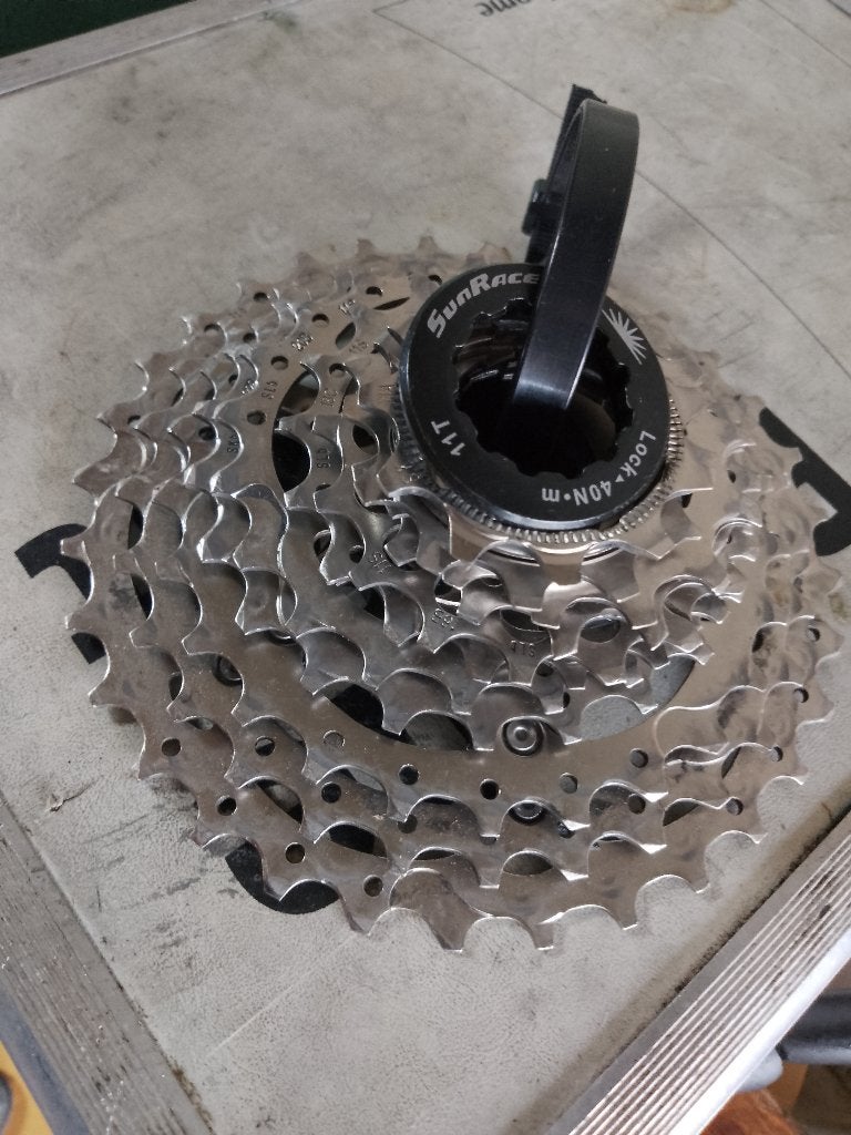 Cassette11 speed 11 - 32, Fietsen en Brommers, Ophalen, Gebruikt, Aluminium, SunRace