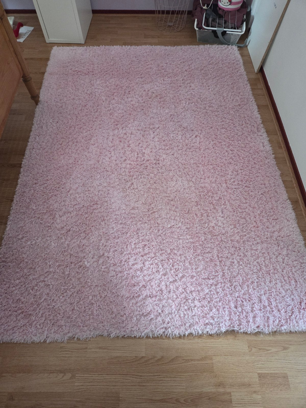 roze vloerkleed tapijt 232 x 164 cm, Ophalen, Rechthoekig, 200 cm of meer, 150 tot 200 cm