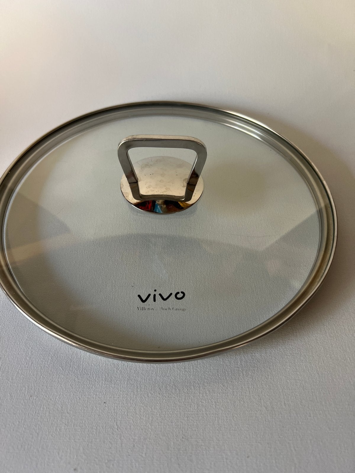 Vivo Villeroy & Boch deksel, Ø 25 cm, gebruikt, Gebruikt, Met deksel, Ophalen of Verzenden, Glas