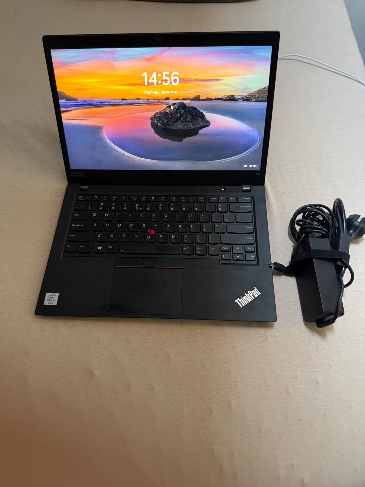 Lenovo ThinkPad T14 Gen 1 Intel Core i5, Computers en Software, Ophalen, 14 inch, 4 GB of minder, Zo goed als nieuw