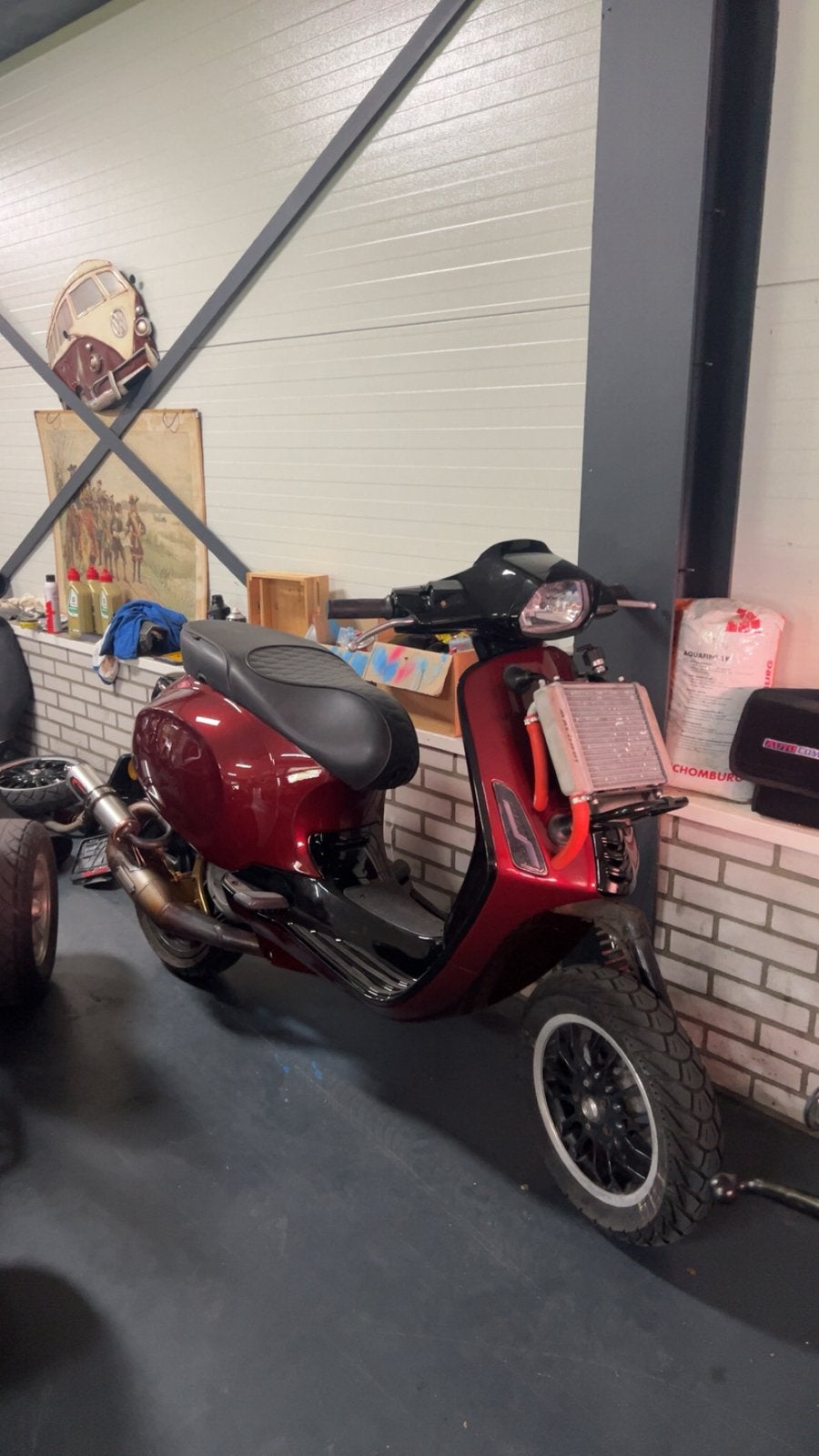 Vespa 180cc dd dg pm tuning (eventueel tekoop), Ophalen of Verzenden, Zo goed als nieuw, Overige modellen