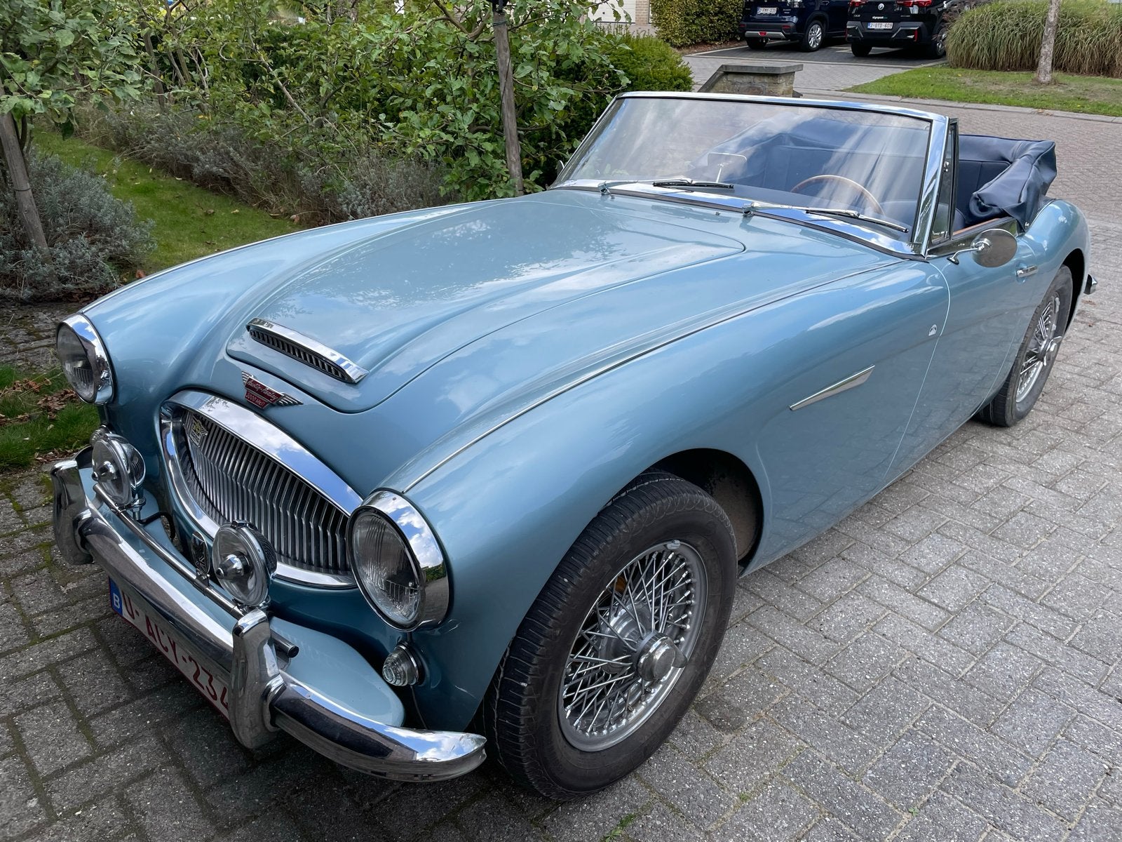 Austin Healey MKIIa, Auto's, Austin, Cabriolet, Handgeschakeld, Particulier