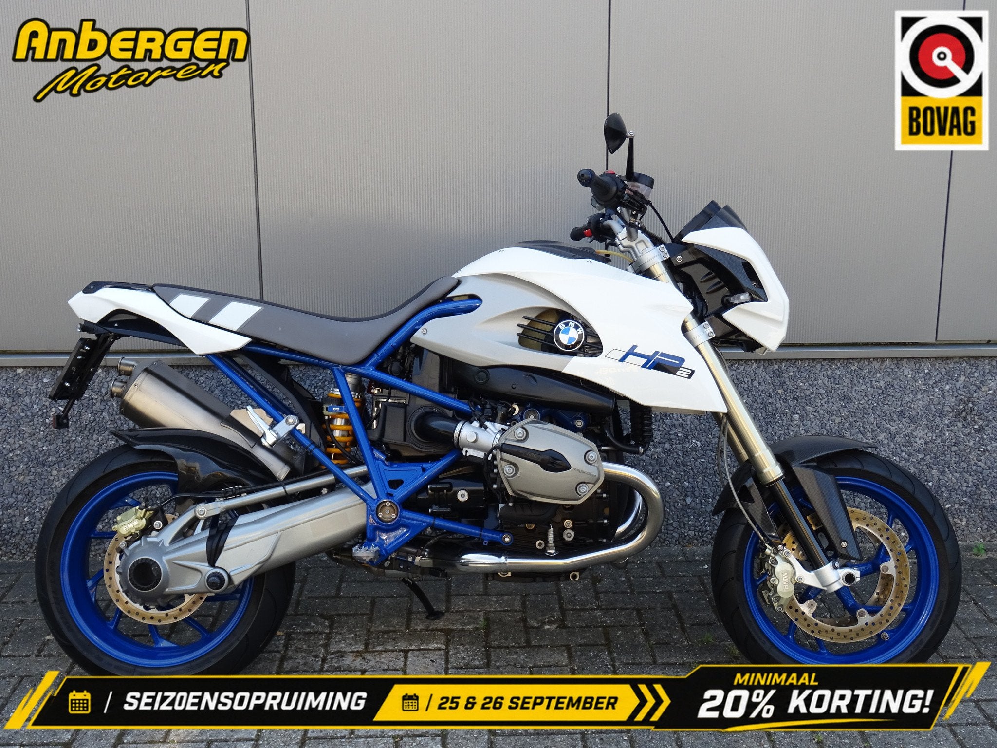 BMW HP 2 MEGAMOTO (bj 2008), 1170 cc, Overig, Gebruikt, Bedrijf