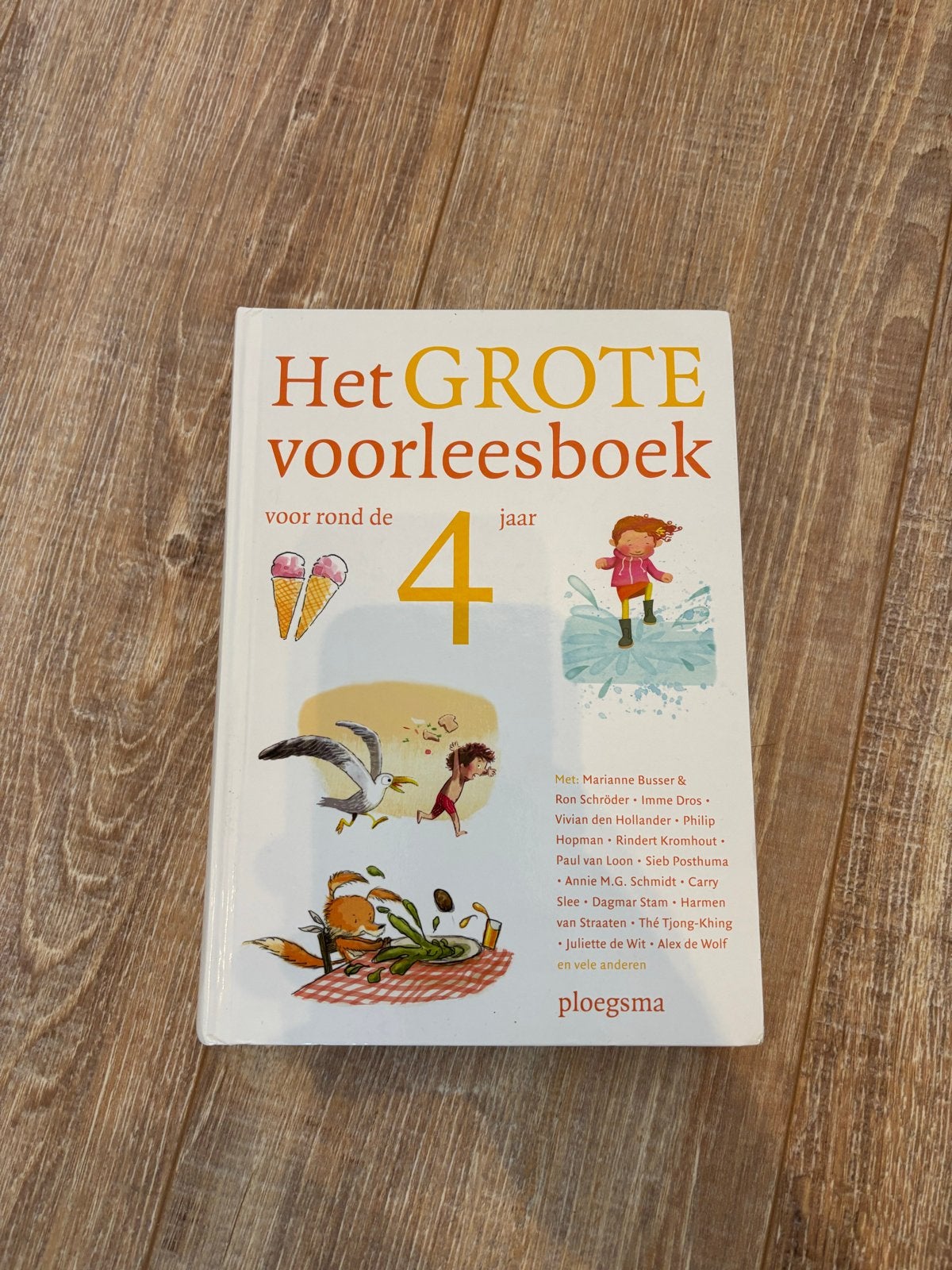 Het Grote Voorleesboek voor rond de 4 jaar - Ploegsma, Boeken, Fictie algemeen, Jongen of Meisje, Ophalen of Verzenden, Zo goed als nieuw